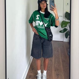 Image du produit Culottes en Jean à Jambes Larges