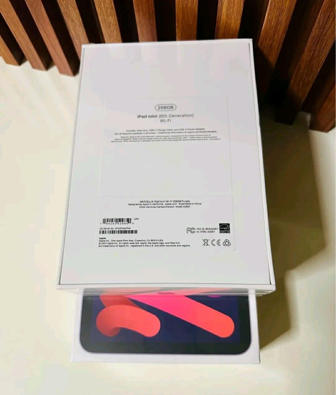 Product image thumbnail: Apple TAB MINI 6 256G