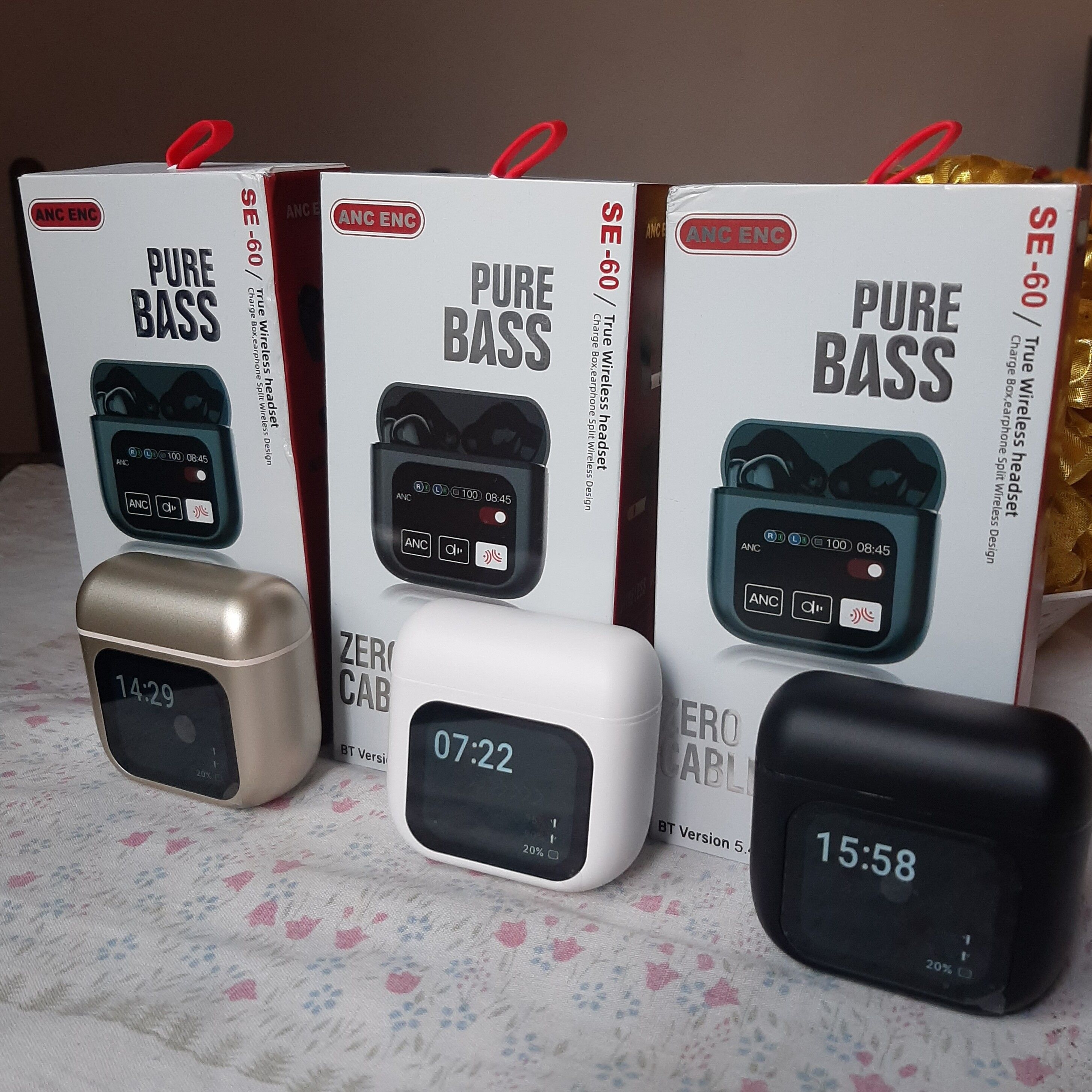 Image du produit : Ecouteurs sans fil avec écran tactile (SE-60 WS)