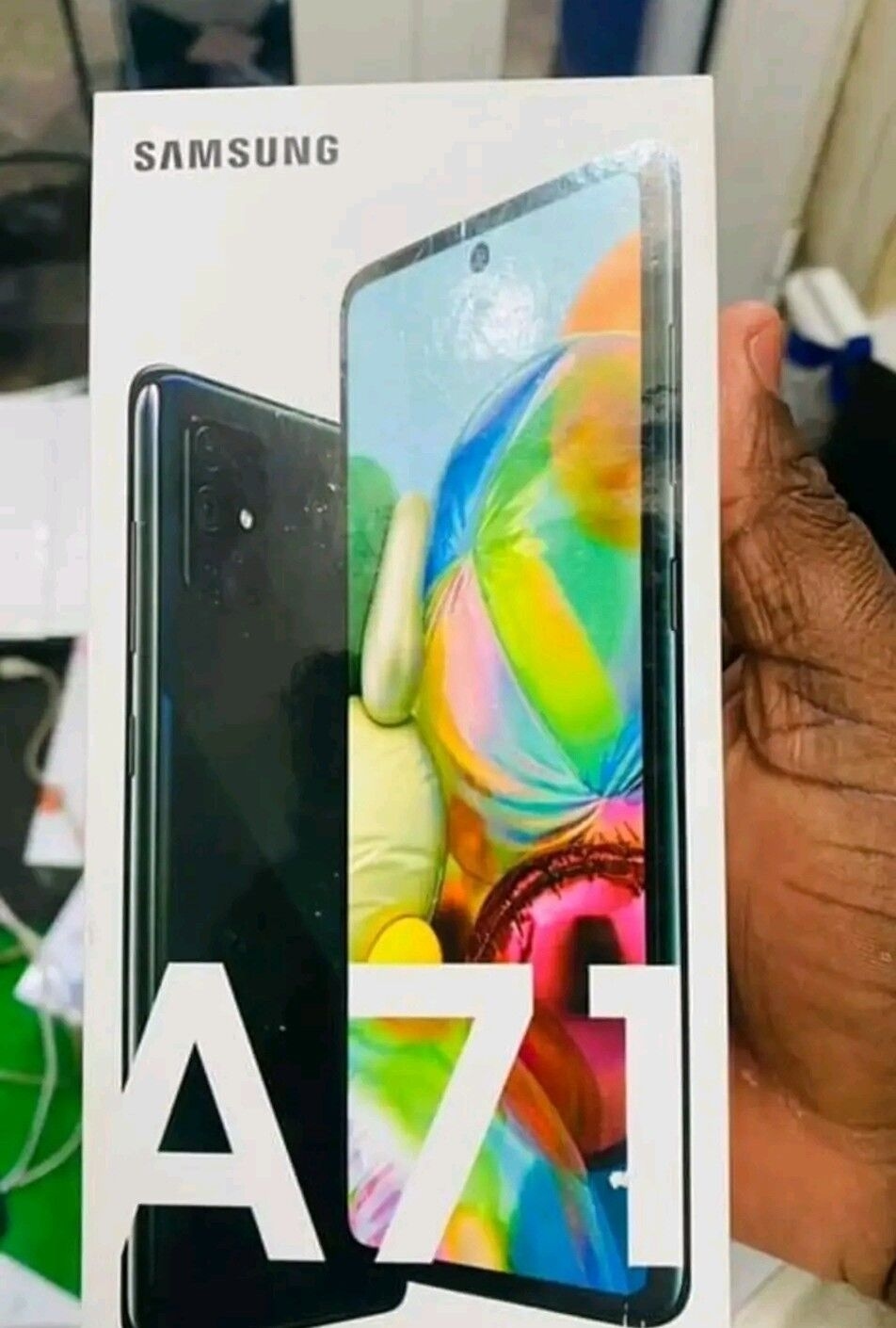 Product image thumbnail: SAMSUNG GALAXY A71 - 128G SEALED