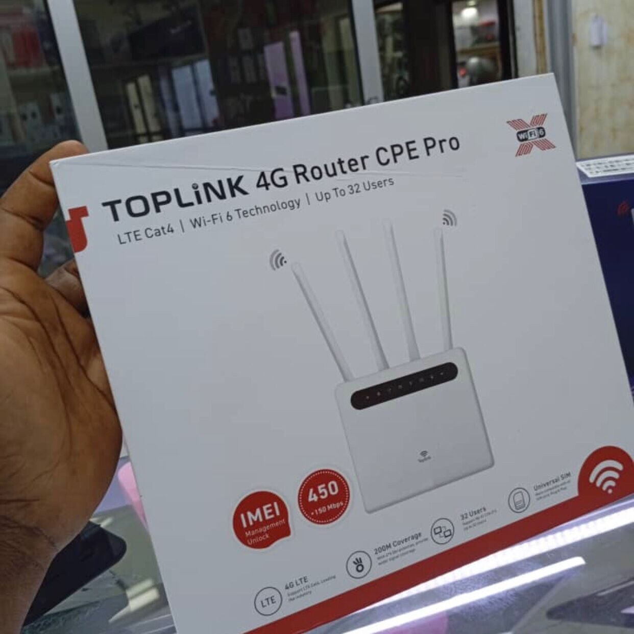Image du produit : Routeur Top-link 4G CPE Pro