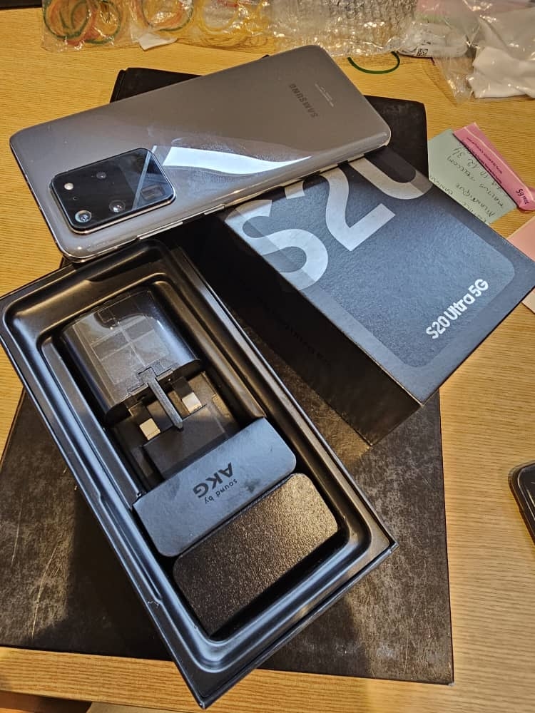 Product image thumbnail: SAMSUNG GALAXY S20 ULTRA 5G 128G