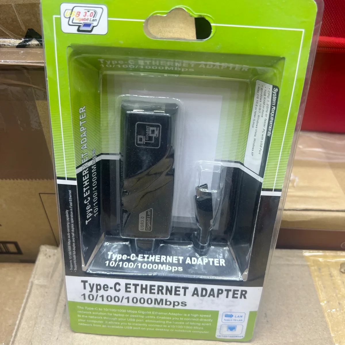 Product image attachment 1 - TYPE C ETHERNET ADAPTER