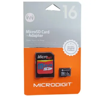 Photo 1 du produit  - Carte MicroDigit  MICRODIGIT 16GB