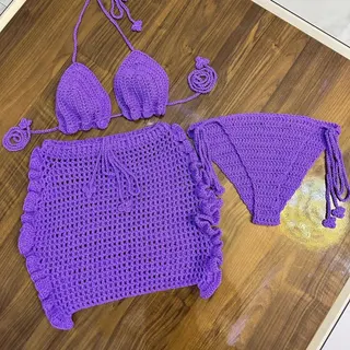 Photo 3 du produit  - maillot de bain tricoté à la main
