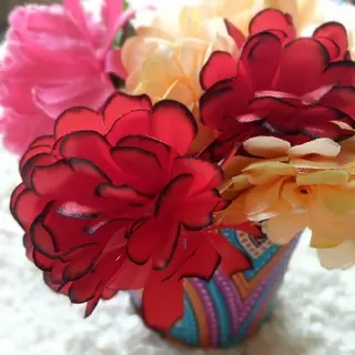 Product image attachment 1 - Ankara Flower pots