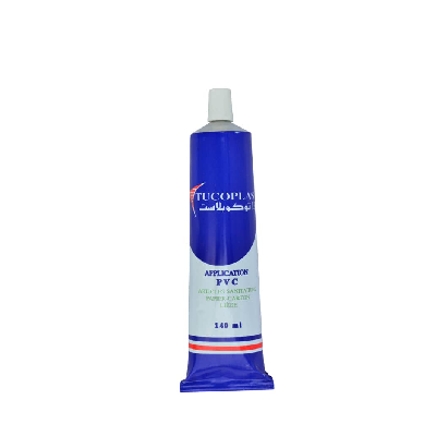 Photo 1 du produit  - Colle pvc tucoplast - 140 ml - blanc et bleu