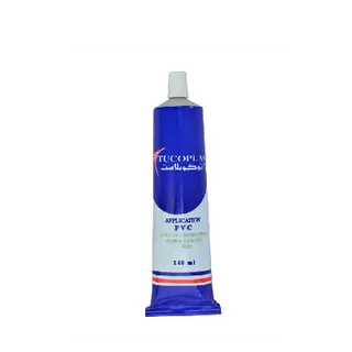 Photo 1 du produit  - Colle pvc tucoplast - 140 ml - blanc et bleu