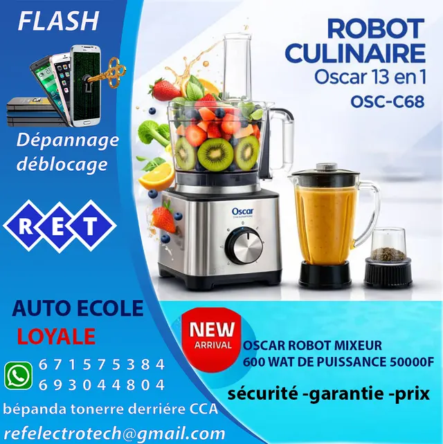 Image de robot mixeur