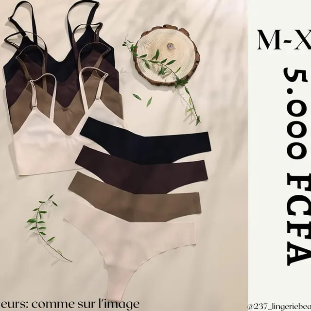 Image de Ensemble sous-vêtements femme (taille M - XL)