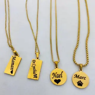 Product image attachment 1 - personalized chain