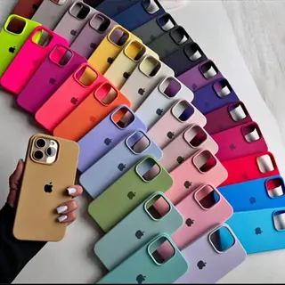 Photo 1 du produit  - pochette silicone iPhone