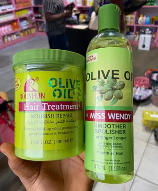 Photo 1 du produit  - Olive Oil Hair treatment