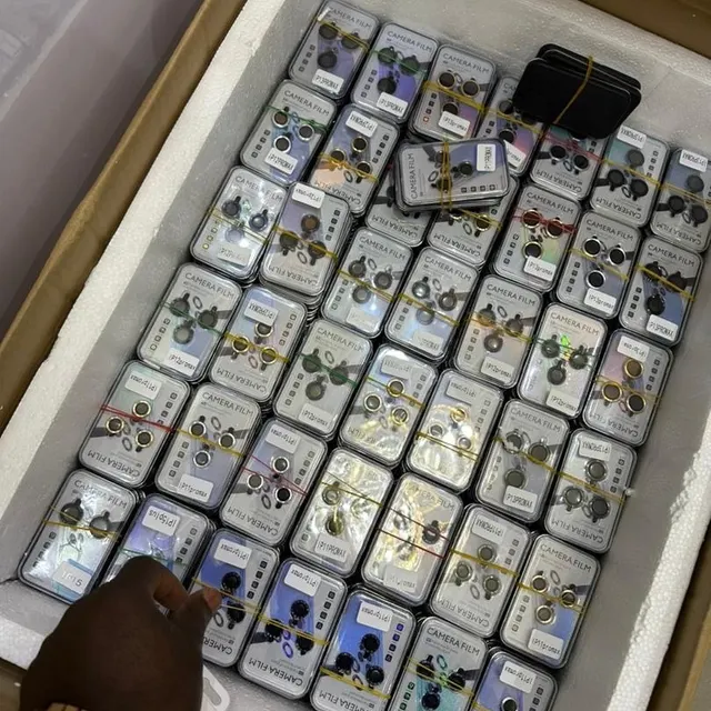 Image de objectif de la caméra