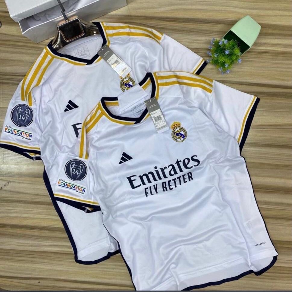 REAL MADRID WHITE JERSEY