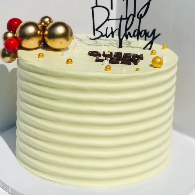Image de gâteau à la crème au beurre