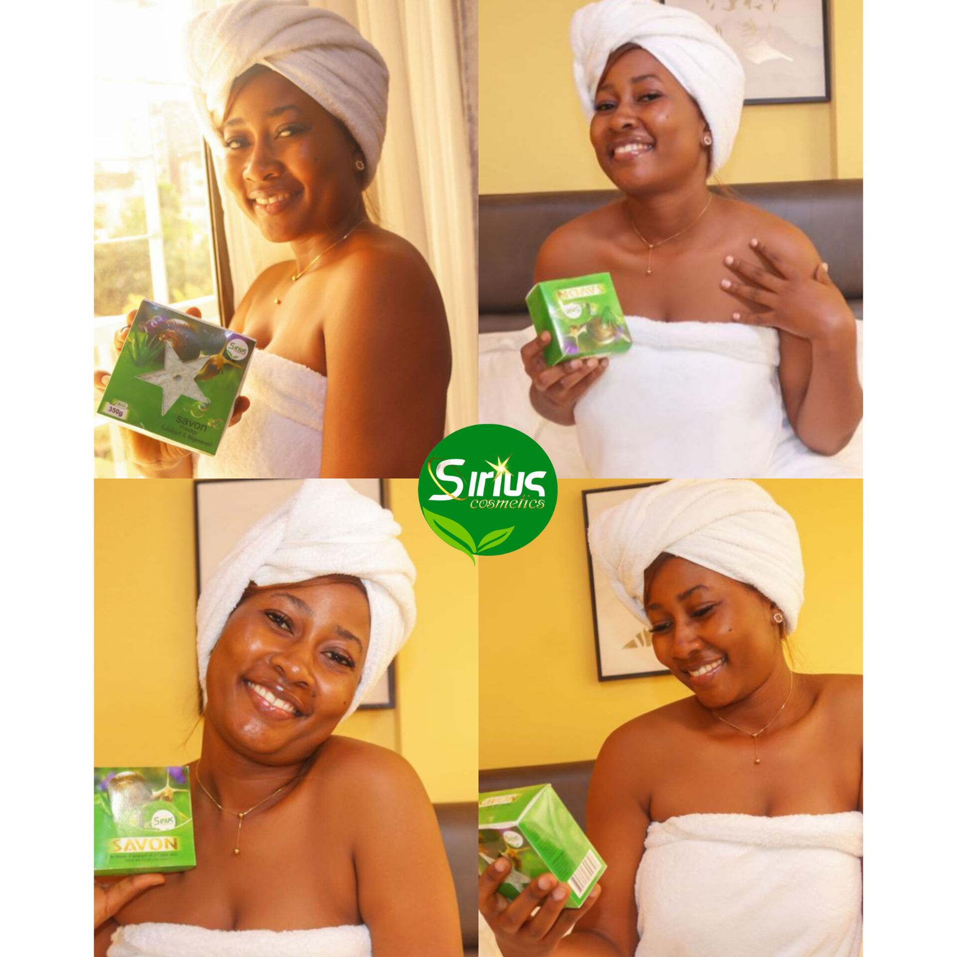 Product image attachment 1 - savon Sirius (aux mucus d'escargots & Aloe Vera)