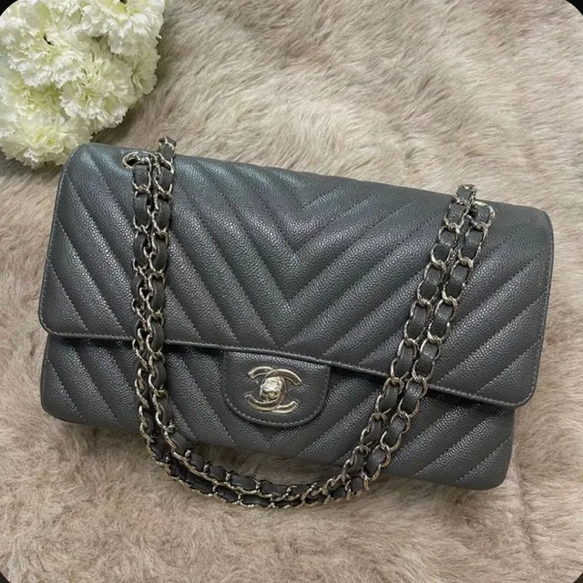 Image de Sac Channel Model Cuire noir