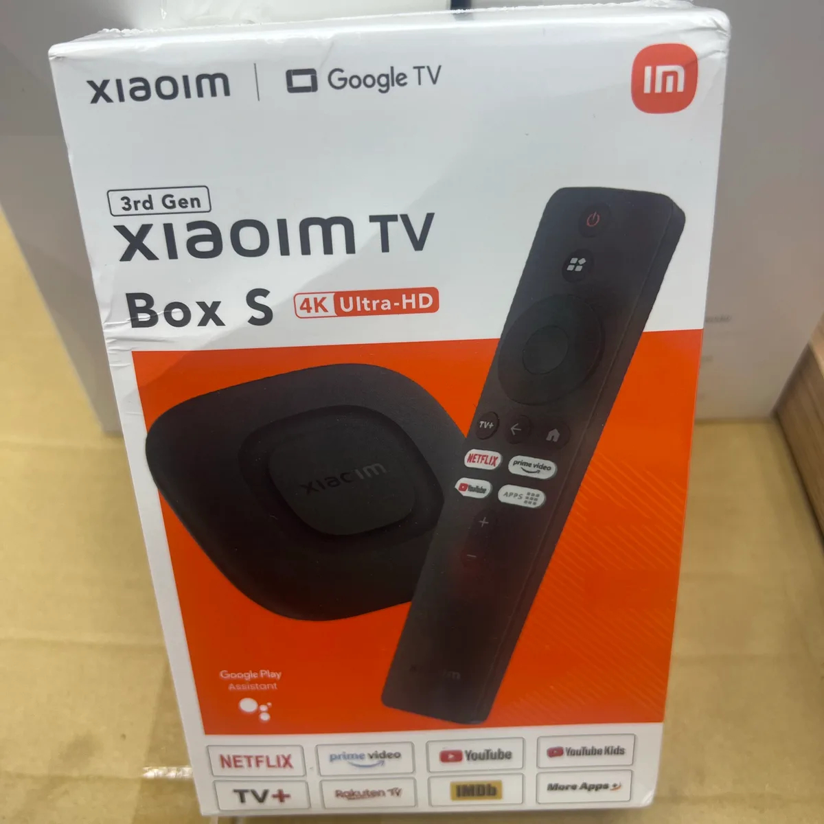 Photo 1 du produit - XIAOIM TV BOX S 4k ultra