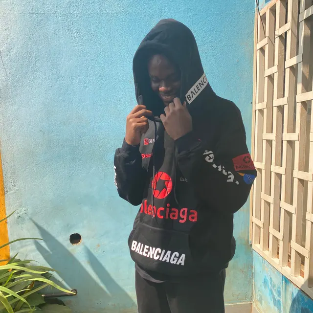Image of satisfied Balanciaga pullover