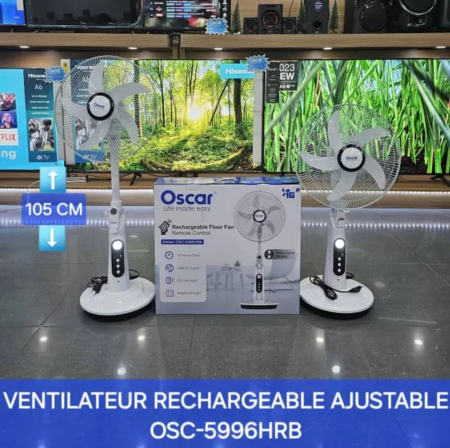 Image de ventilateur rechargeable