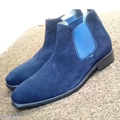 Photo 1 du produit - chaussures formelles bleues