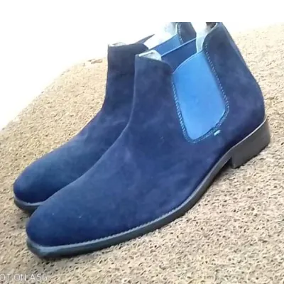 Image de chaussures formelles bleues