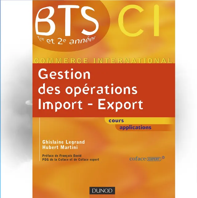 Image de gestion des opérations import export