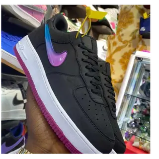 Photo 1 du produit  - Tennis AIR Nike - Noire/Jaune/blanc