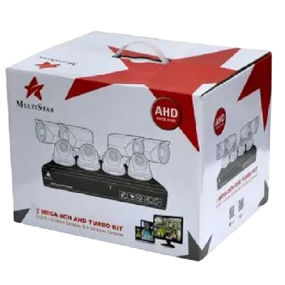 Image de Kit multistar 6 camera + XVR 8CH
