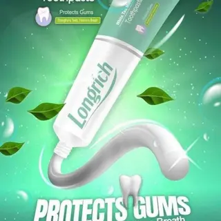 Photo 3 du produit  - patte Dentrifice longrich