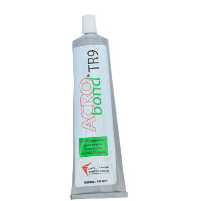 Photo 1 du produit  - Colle PVC ACRO Bond TR9 - 140 Ml - Blanc/Vert