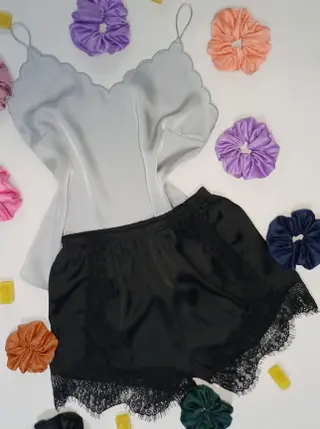 Photo 1 du produit  - Ensemble pyjama (Petit haut + petite culotte)