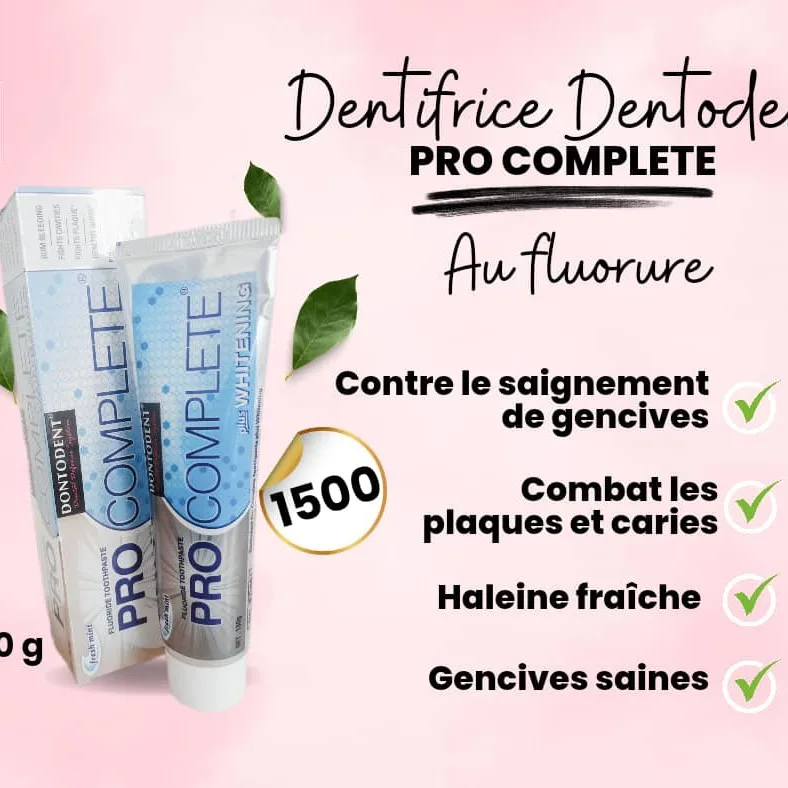Photo 1 du produit - pâte dentifrice