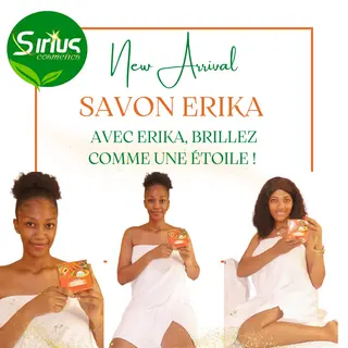 Product image attachment 2 - Savon ERIKA (aux extraits de carottes & d'abricots)