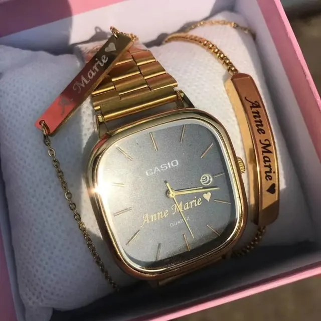 Image de Pack casio bracelet chaine
