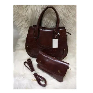 Photo 2 du produit  - sac a main de couleur marron