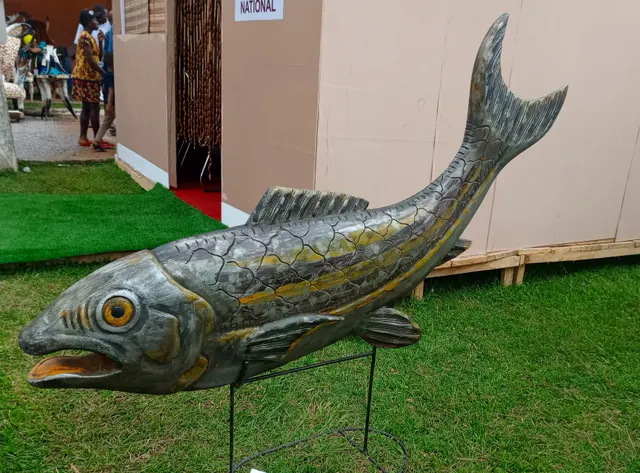 Image of wooden fish