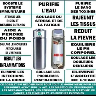 Photo 2 du produit  - gobelet alcalin