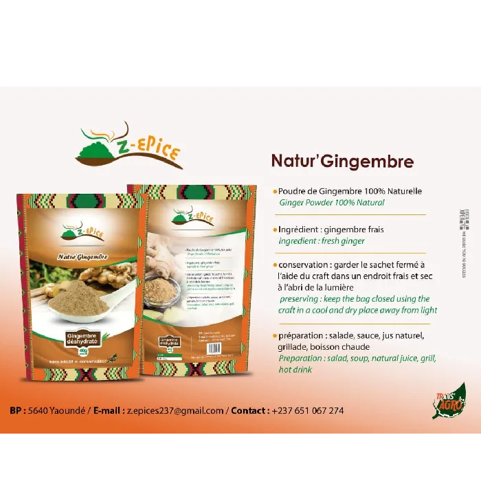 Photo 1 du produit - Poudre de gingembre