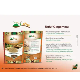 Photo 1 du produit  - Poudre de gingembre
