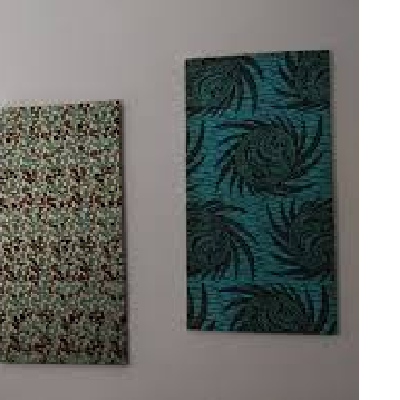 Photo 2 du produit - Galerie murale en tissu africain