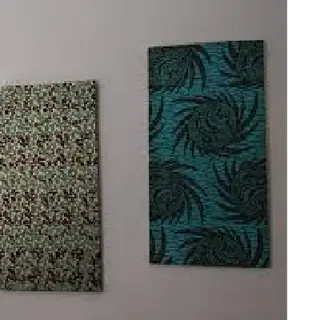 Photo 2 du produit  - Galerie murale en tissu africain