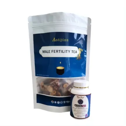 Image de thé de fertilité masculin