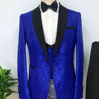 high end wedding suit