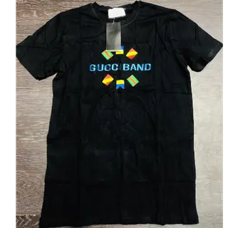 Photo 1 du produit  - T-shirts Gucci - Noir/Blanc/Orange