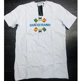 Photo 2 du produit  - T-shirts Gucci - Noir/Blanc/Orange