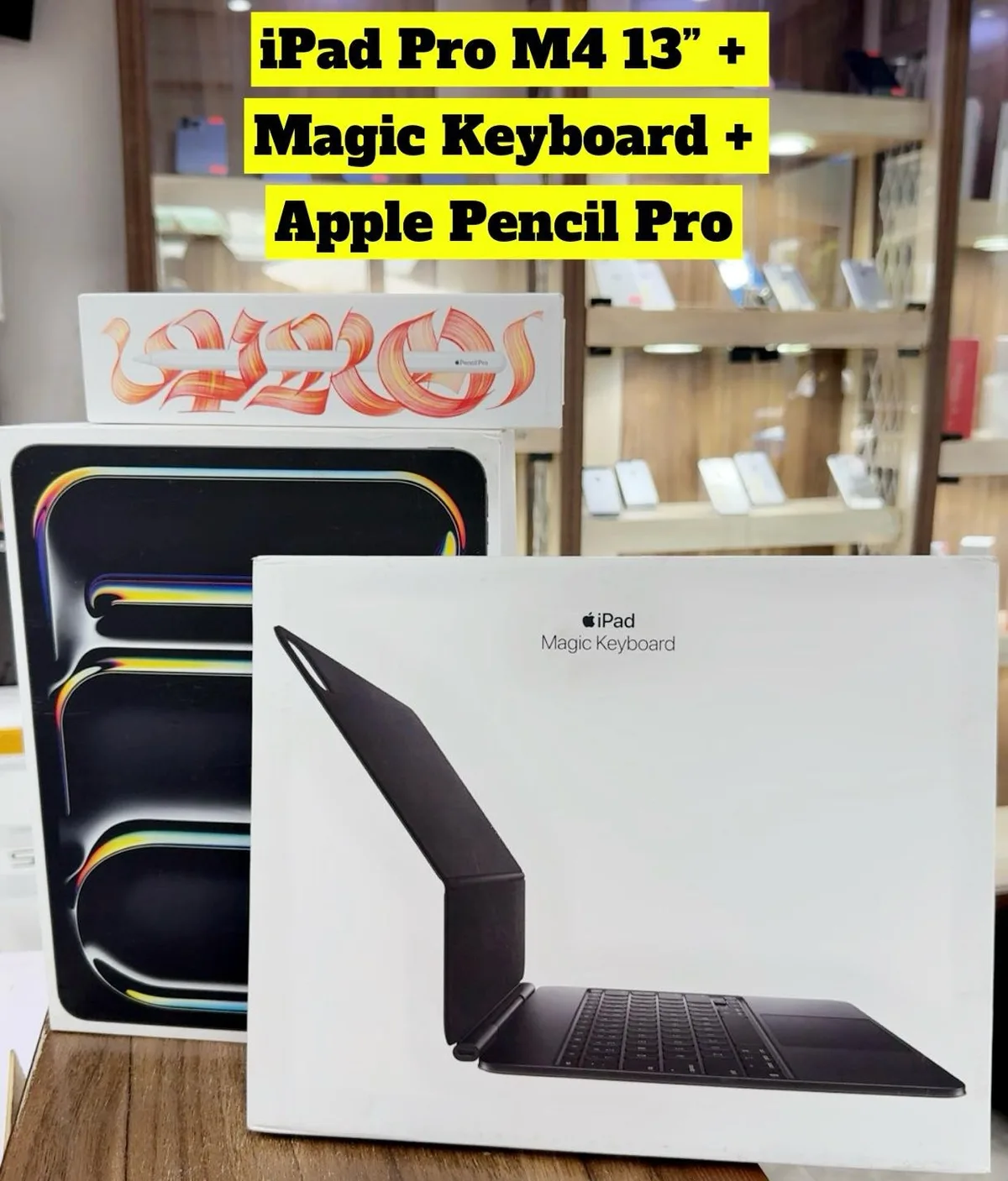Photo 1 du produit - *APPLE COMBO DEAL**IPAD PRO 13” M4 (2024)+l