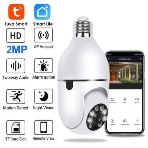 Photo 1 du produit - AMPOULE CAMÉRA WIFI