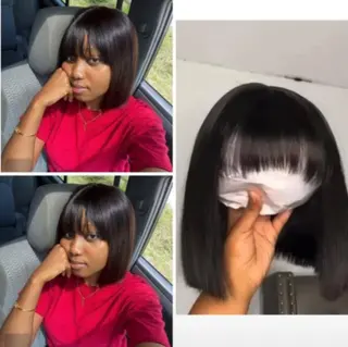 Product image attachment 1 - 100% HumanHair Chinese Cut
